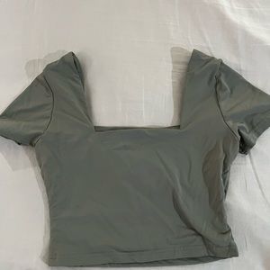 Klassy Network Square-Necked Crop Top